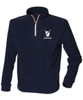 Bantry RC ¼ Zip Long Sleeve Fleece Piped Navy